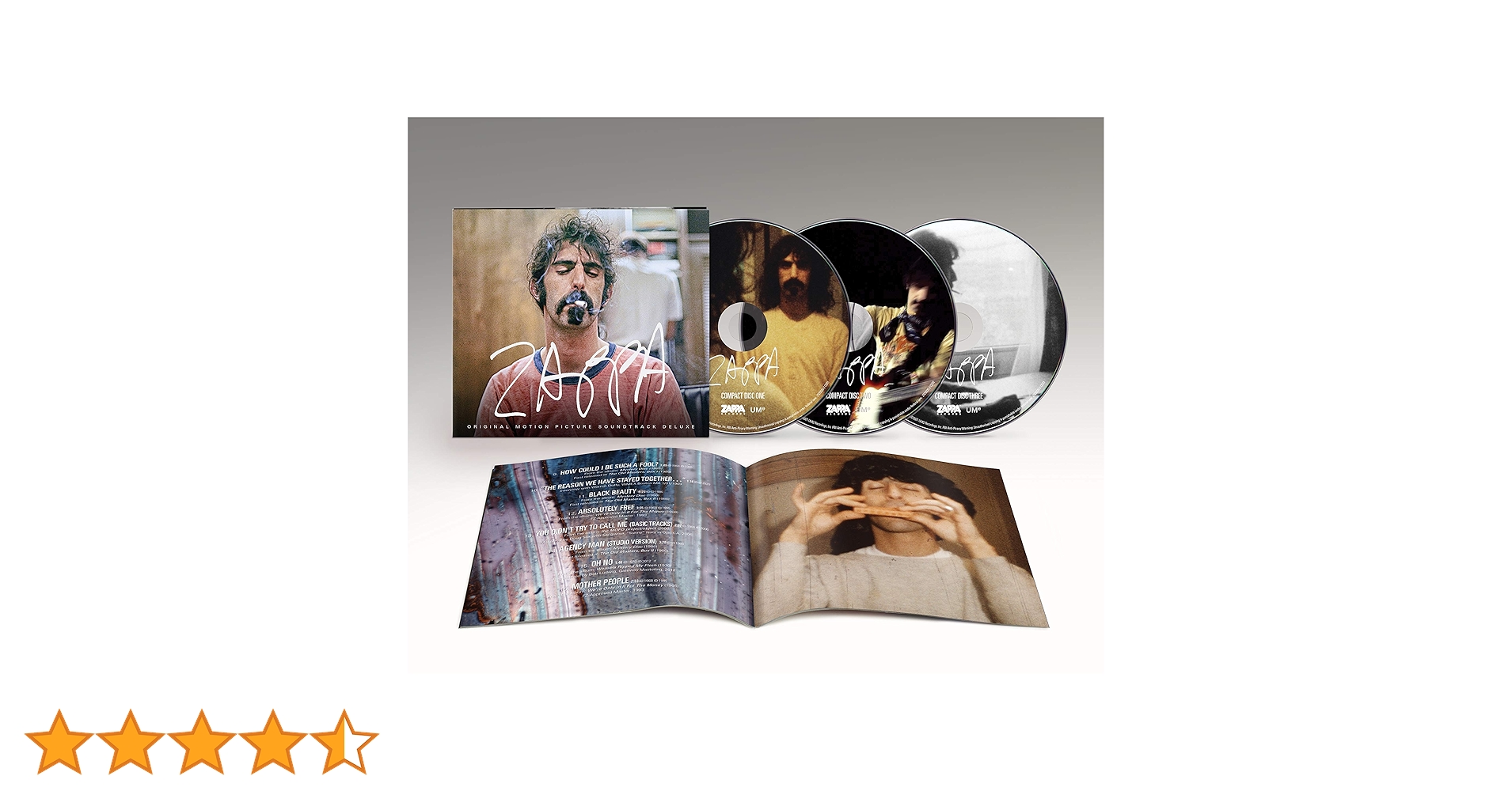 Zappa Original Motion Picture Soundtrack: Amazon.co.uk: CDs